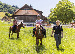 רכיבת סוסים בכפר הנופש בהסליברג